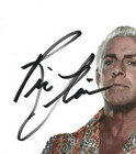 nature Boy  Ric Flair And Sting Autographed Wwe Pro Wrestling 8x10 Photo