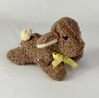 Vintage Eden Musical Lamb Plush Wind Up Mary Had A Little Lamb    Brown Head Moves