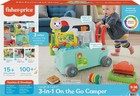 Fisher-price Baby Learning Toy Laugh   Learn 3-in-1 On-the-go Camper Walker  