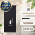 Glory Hole Doorway Kit  Adjustable Bdsm Toy Wall Partition  Black