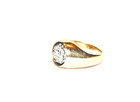 7 Diamond Ring 14k Yellow Gold With Approx 0 21 Carats Wght 10 60 Gram Size 7 25