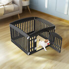 24  Exercise 4 6-panel Plastic Pet Playpen With Door Dog Playpen Puppy Playpen