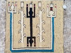 Vintage Navajo Corn Yei Rug Nancy White