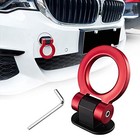  Tow Hook Kit Red Car Decorations Sticker Car Decor Bumper Car Decoration-red