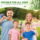72 Mini Travel Toothbrushes With Pre-pasted Mint  Eco-friendly   Biodegradable