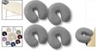 4 Reusable Microfiber Face Cradle Covers For Massage - Sanitary   Cost-effective