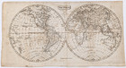 1812 World Map - Original R  Brookes - United States - Europe - Africa
