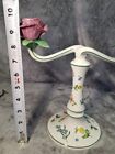 Vintage Franklin Mint Candelabra Les Fleurs De Provence 1990 Le Cordon Bleu Rose