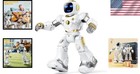 Robot Toy For Kids  Gold  Remote   App Control  Stem Learning Gift