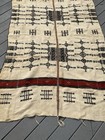 Vintage African Malian Fulani Blanket Handwoven 106    X 49    Damaged