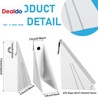 25 Pack Gutter Wedges For 5 Inch K-style Aluminum Gutters  Steep Roof Pitch Leve