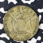 1934 Ecuador 1 Sucre Lot f1838 Silver 