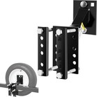 Boat Trailer Spare Tire Mount Carrier Wheel Cargo Holder Durable Powder Coat