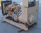 1987 O brien Ob80k 80kw Prime Diesel Generator Cummins 6bt 1103 Hrs - Gtch1081