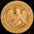 Medallic Art Co  Bronze Mississippi  Jefferson Davis Statehood Medal