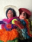 Vtg Textile Folk Art Santeria Worry Doll Pin Guatemala South Central America