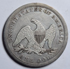 1847 Seated Dollar - Nice Even Color Xf - Priced Right 