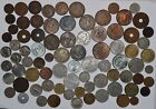 Collection Lot Of 81 Old World Coins    