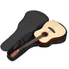 40 41 Inch Acoustic Guitar Bag Thick Padded With Waterproof Black Upholstery Usa