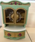 Vintage 1999 Mattel Fisher Price Briarberry Bear Collection China Cabinet 75030