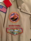 Official Scout Uniform Shirt W patches  Sz L  Circa 2001