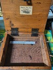 Wwii Japanese Mortar Fuse Wood Box 1944 Admiralty Islands Bring-back Named Usn