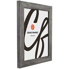 Bauhaus 125  1 25  Grey Barn Wood Rustic Picture Frame  Common Sizes 4x5 - 24x36