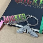 Wicked For Good 2025 Movie Metal Keychain Slippers   Journal Promo Swag