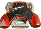 Taylormade Spider Tour Platinum Mallet Putter Rh Steel 32 5  Label And New Grip