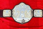 Nwa Big Gold Wrestling Championship Belt     Adult Replica     4mm Zinc Plates