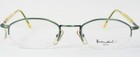 Vintage Brendel 1516 11 Antique Green Unique Rare Eyeglasses 47-19-140mm Germany