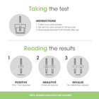 Utest Thc 50 Ng ml  15 Pack  Strips At-home Marijuana Urine Drug Testing Kits