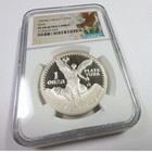 1983 Mo Ngc Pf68 Ucam Proof - Mexico 1 Oz Silver Libertad Un Onza Coin 54371a