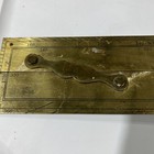 Brass Nautical Navigation Ruler T  S    J  D  Negus 18    B1