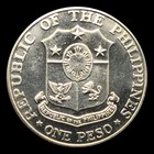          1967 Philippines 1 Peso Bataan Day 25th Anniversary  900 Silver Proof-like