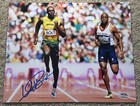 Usain Bolt Signed Autographed 8x10 Photo Olympics Gold Medalist Psa dna