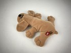 Vintage 1985 Tonka Pound Puppies Brown Newborn Puppy Dog 8  Plush Stuffed Animal