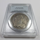 1677 Pcgs Vf30 - Silver Great Britain Crown Coin  61394a