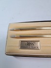 Vintage 1961 Cross Classic Black Ballpoint Pen   Pencil Set W case Ibm Logo