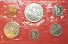 1965 Canada Uncirculated Silver Coin Set     Original Mint Sealed     Free Shipping
