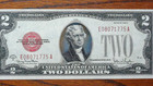 1928g Two Dollar Red Seal U s  Note About Uncirculated  2 Bill 