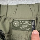 Boy Scout Of America Pants Men Xl Green Switchback Convertible Cargo Zip 