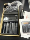 Efest Luc V4 Lcd Universal 4 Bay Battery Charger   Adapter And Car Cable