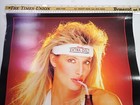1988 Coors Extra Gold Sexy Woman Beer Ad Poster 18x22