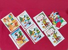 Vtg Walt Disney Productions Christmas Greeting Cards Unused Mickey Mouse Goofy