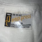 Vintage Dead-stock 70   s 3 Men   s White T-shirt Brent Dacron   Cotton Size Medium