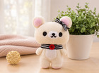 Cartoon Bear Plush Doll Soft Stuffed Animal Toy Cute Decorative Plush Gift
