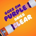 Elmer s Glue Stick Washable Disappearing Purple School Glue  21oz Each 2 Pack