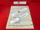 May 1939 Philco Radio Service Bulletin No  324 Models 40-150  40-155