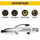 Front Left  driver  Side Door Handle For Nissan 2013-2018 Sentra S  Sl  Sr  Sv